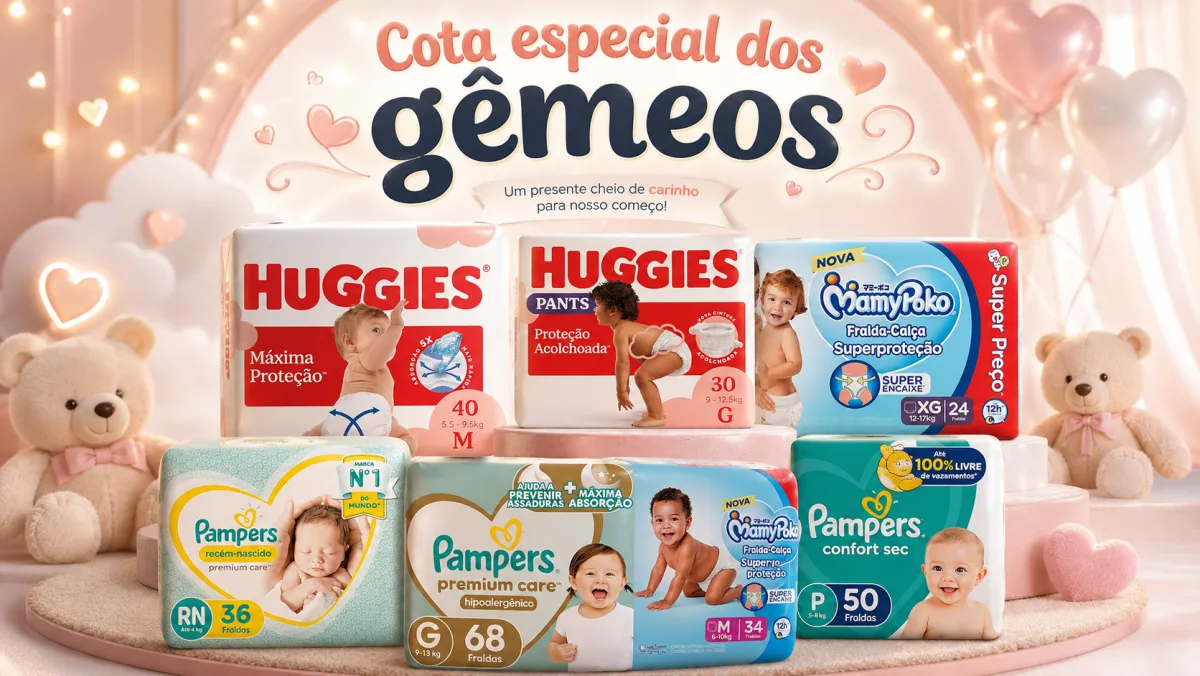 Cota especial dos gêmeos